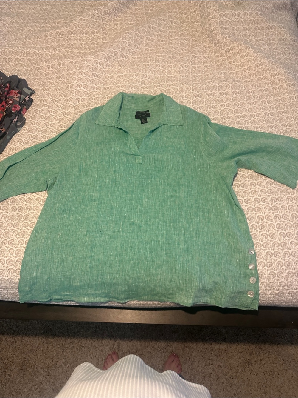 Tahari Mint Green Men's Polo Shirt